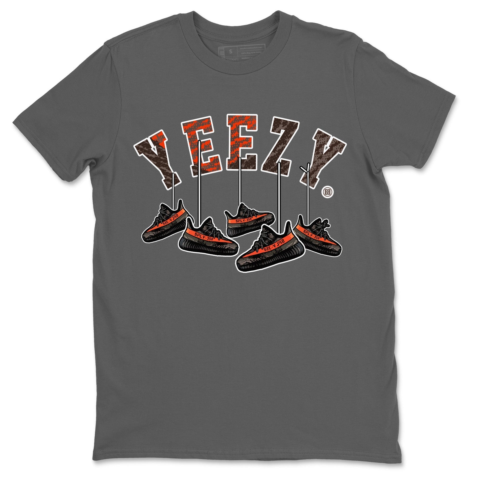 Hanging Sneakers Unisex Tops - Yeezy 350 Carbon Beluga