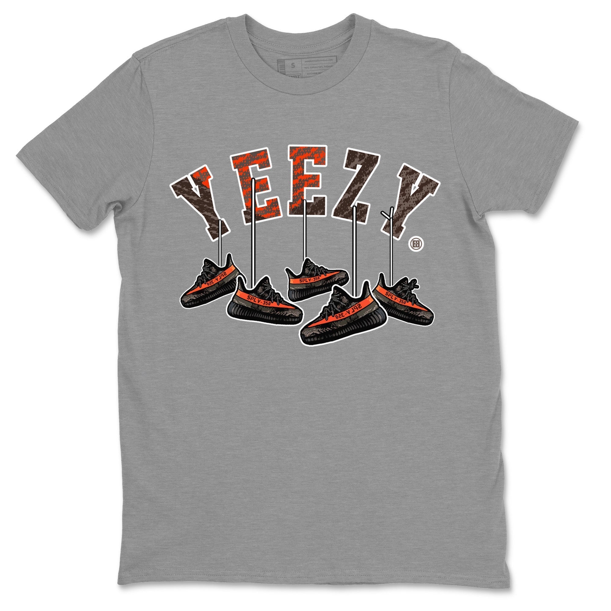 Hanging Sneakers Unisex Tops - Yeezy 350 Carbon Beluga