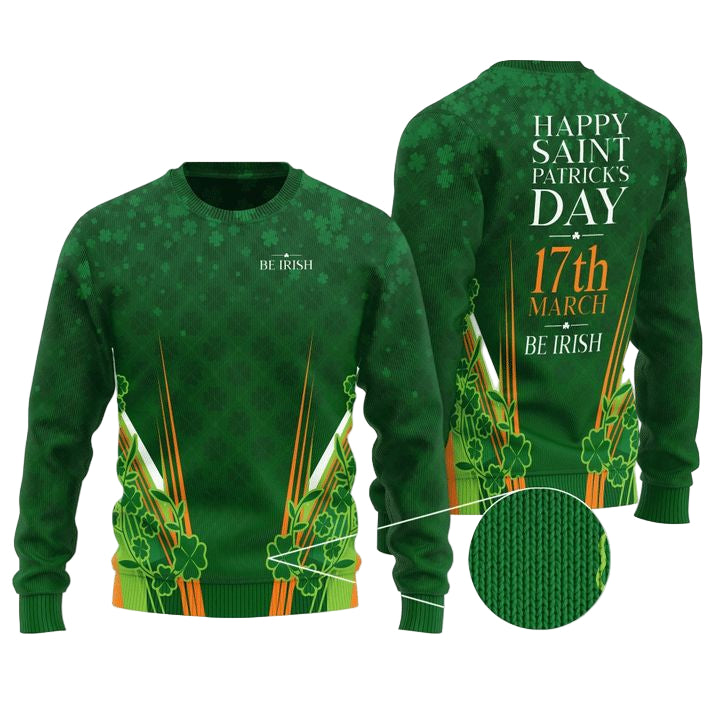 Happy Saint Patrick?s Day Ugly Christmas Sweater 2022 ? Usalast