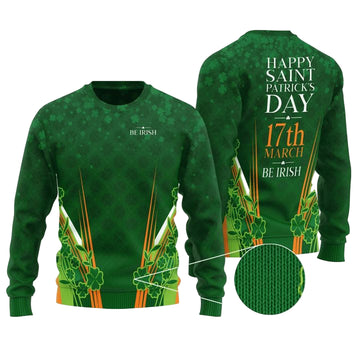 Happy Saint Patrick?s Day Ugly Christmas Sweater 2022 ? Usalast