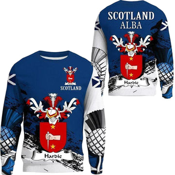 Hardie Scottish Family Crest Scotland Special Sweater A7 ? Usalast