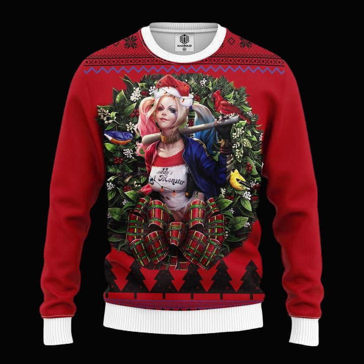 Harley Quinn Noel Mc Ugly Christmas Sweater Thanksgiving Gift ? Usalast