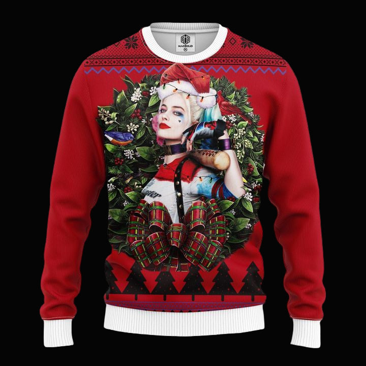 Harley Quinn Suicide Squad Noel Mc Ugly Christmas Sweater Thanksgiving Gift ? Usalast