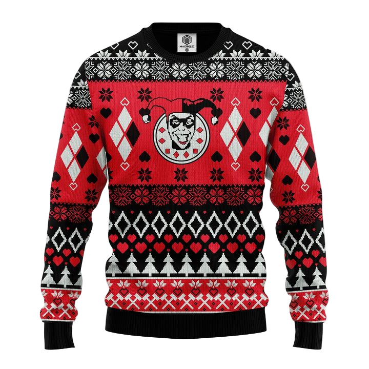 Harley Quinn Ugly Christmas Sweater Amazing Gift Idea Thanksgiving Gift ? Usalast