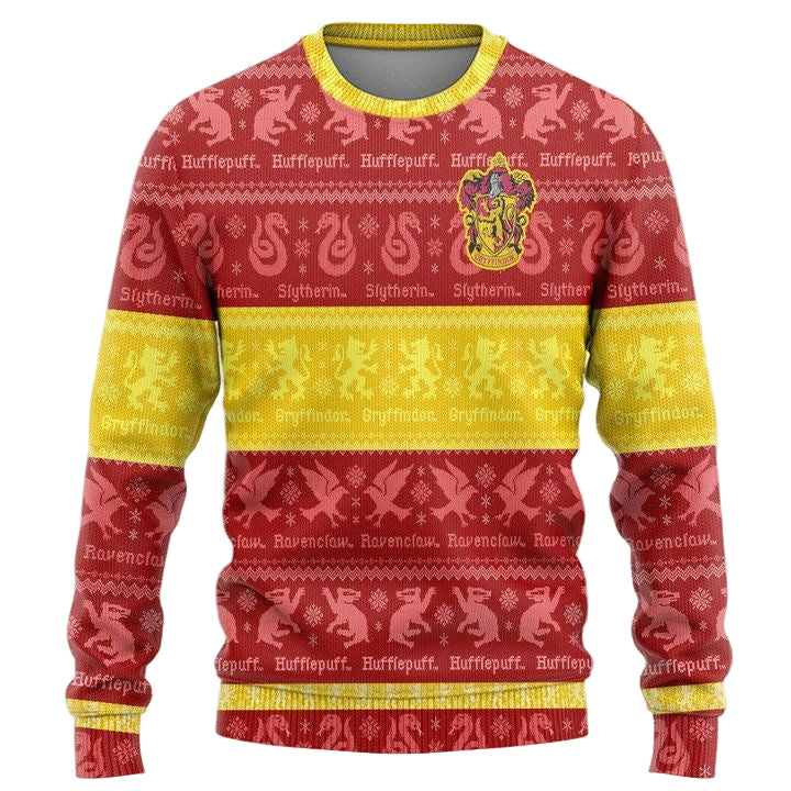 Harry Potter Gryffindor Christmas Sweater ? Usalast
