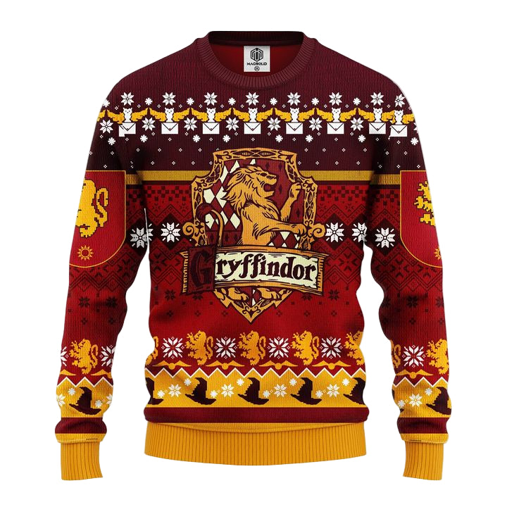 Harry Potter Gryffindor Xmas Ugly Christmas Sweater Amazing Gift Idea Thanksgiving Gift ? Usalast