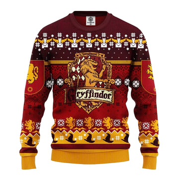 Harry Potter Gryffindor Xmas Ugly Christmas Sweater Amazing Gift Idea Thanksgiving Gift ? Usalast