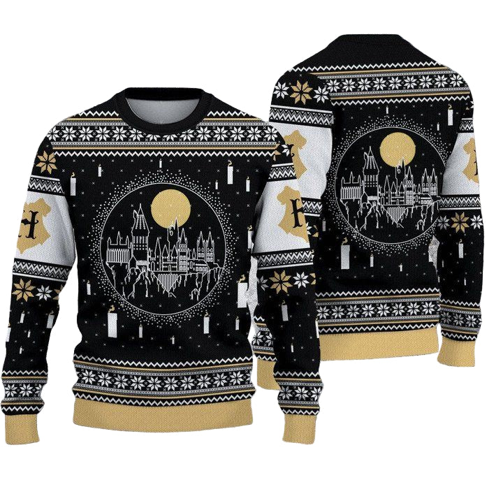 Harry Potter Hogwarts Classic Christmas Sweater ? Usalast