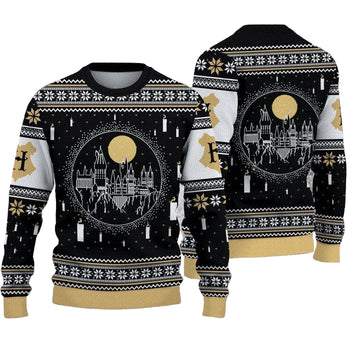 Harry Potter Hogwarts Classic Christmas Sweater ? Usalast