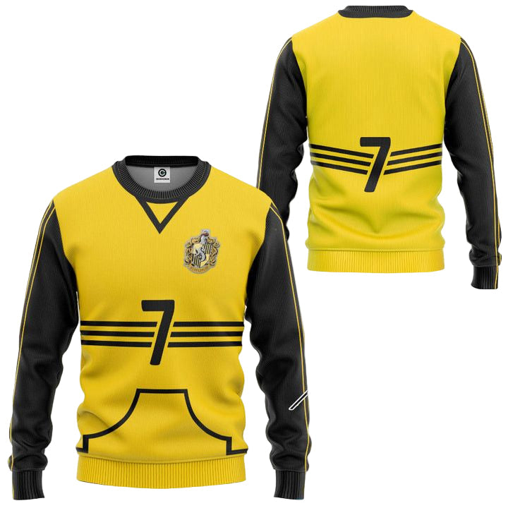 Harry Potter Hufflepuff Quidditch Ugly Christmas Sweater ? Usalast