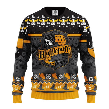 Harry Potter Hufflepuff Ugly Christmas Sweater Amazing Gift Idea Thanksgiving Gift ? Usalast