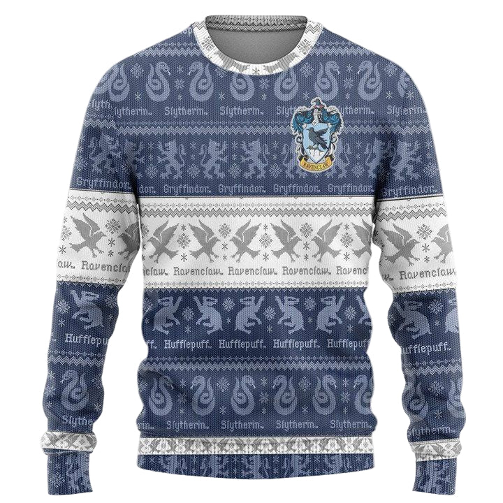 Harry Potter Ravenclaw Christmas Sweater ? Usalast