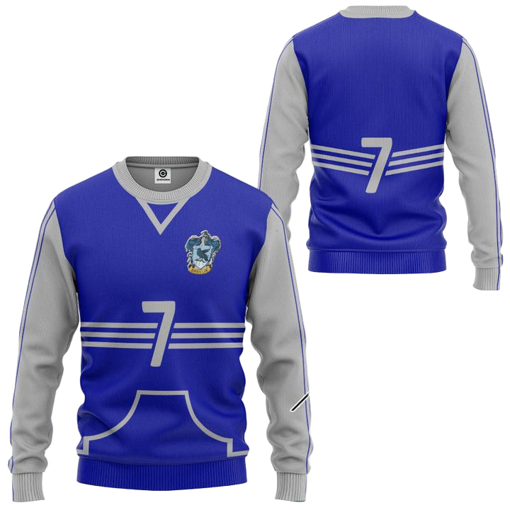Harry Potter Ravenclaw Quidditch Ugly Christmas Sweater ? Usalast