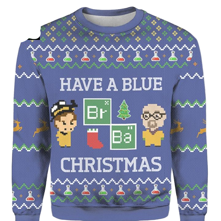 Have a Blue Christmas 3D Sweater ? Usalast