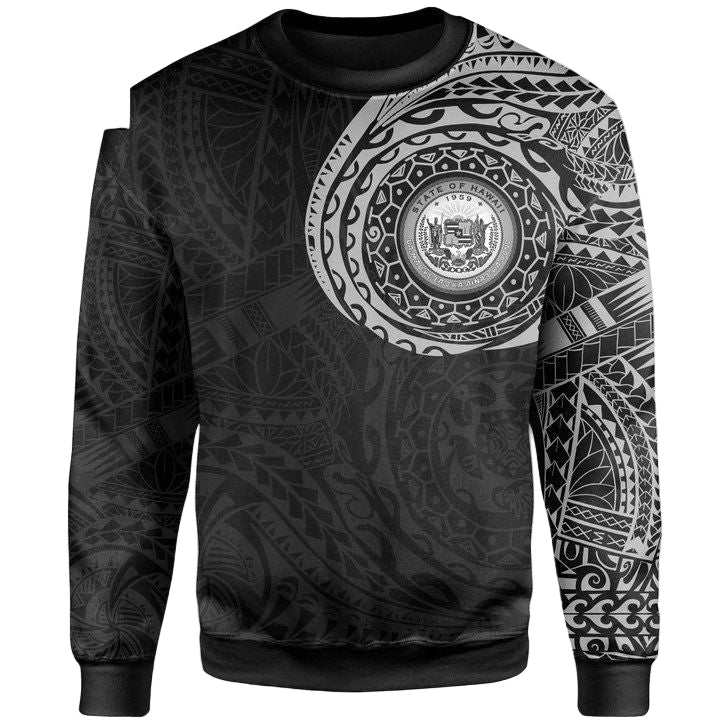 Hawaii In My Heart Tattoo Style Sweater Special Knitted Long-Sleeved Sweater A7 ? Usalast