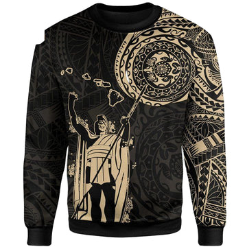 Hawaii King Kanaka Maoli Sweater ? Tattoo Style A7 ? Usalast