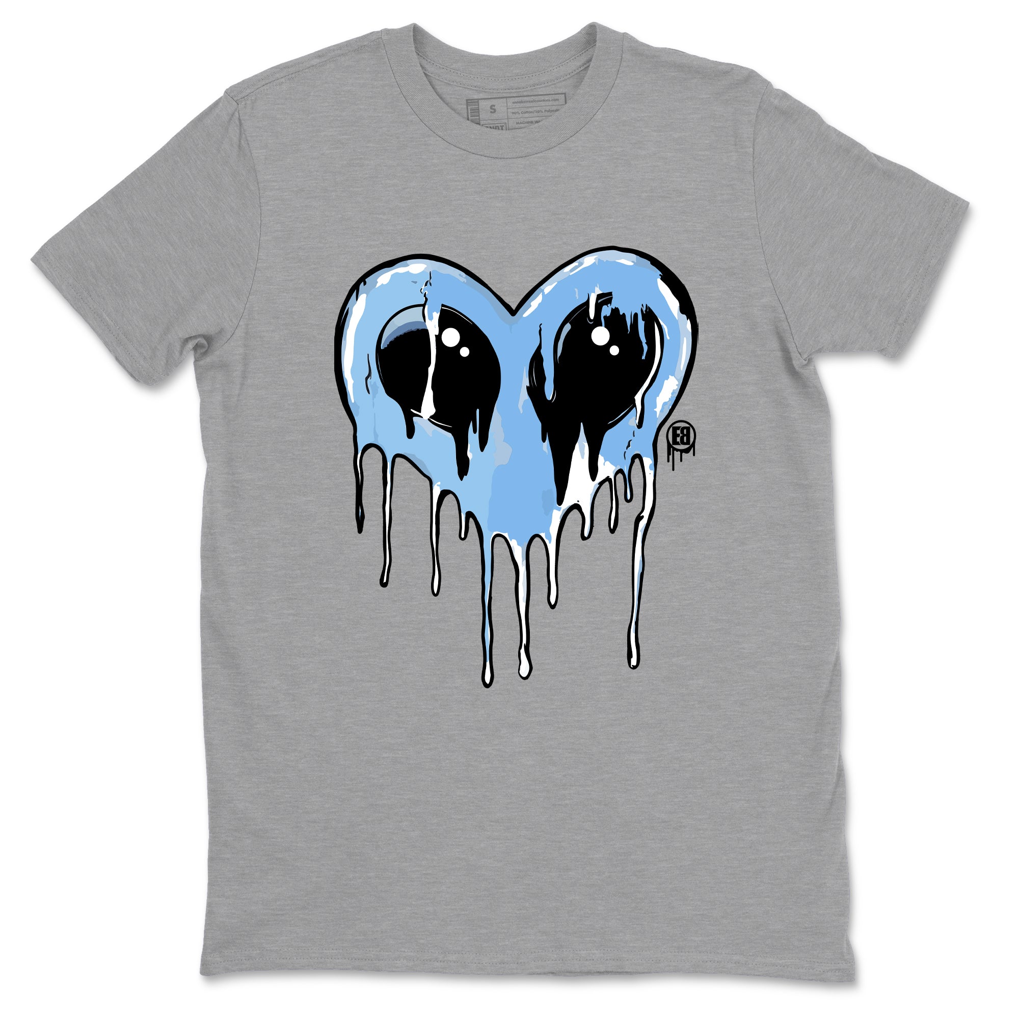 Heart Alien Sneaker Tees - Air Jordan 11 Legend Blue