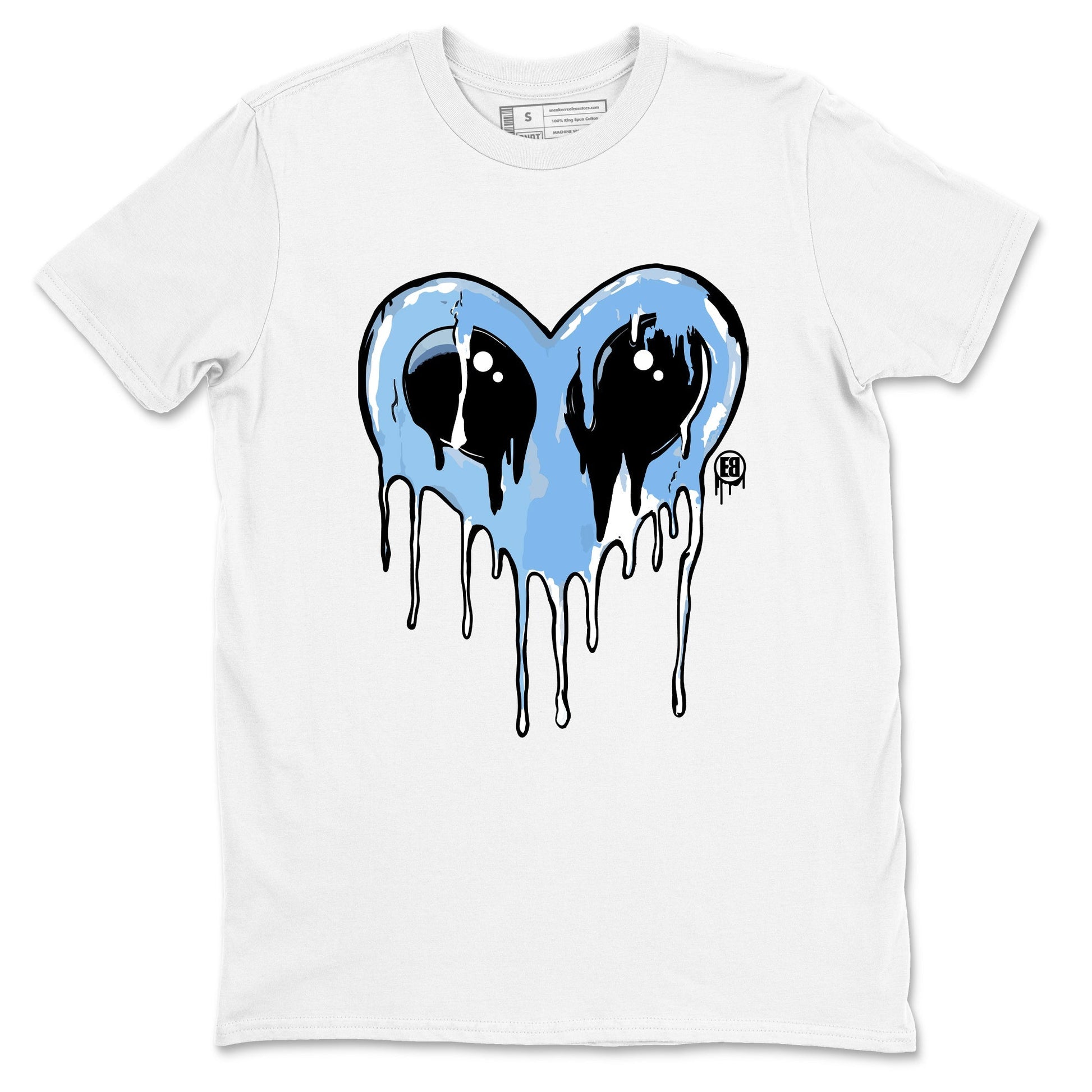 Heart Alien Sneaker Tees - Air Jordan 11 Legend Blue