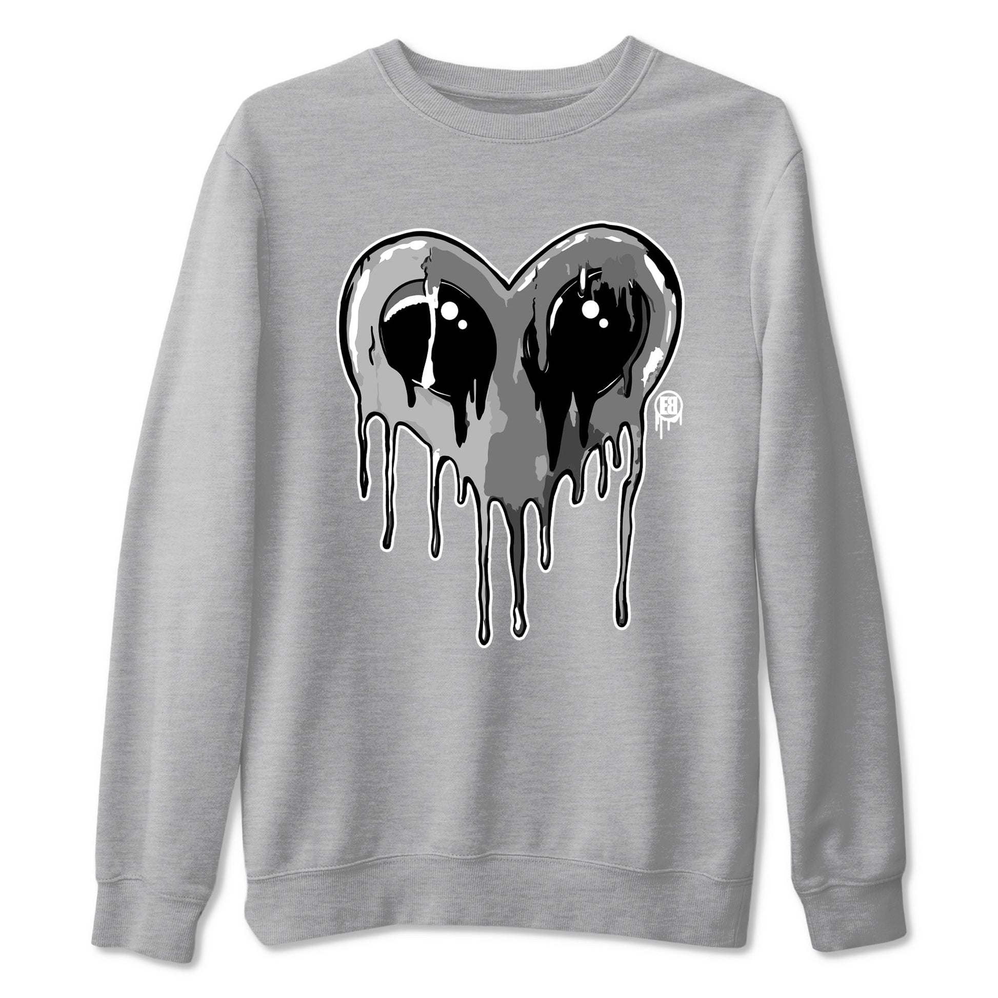 Heart Alien Sneaker Tees - Air Jordan 9 Cool Grey