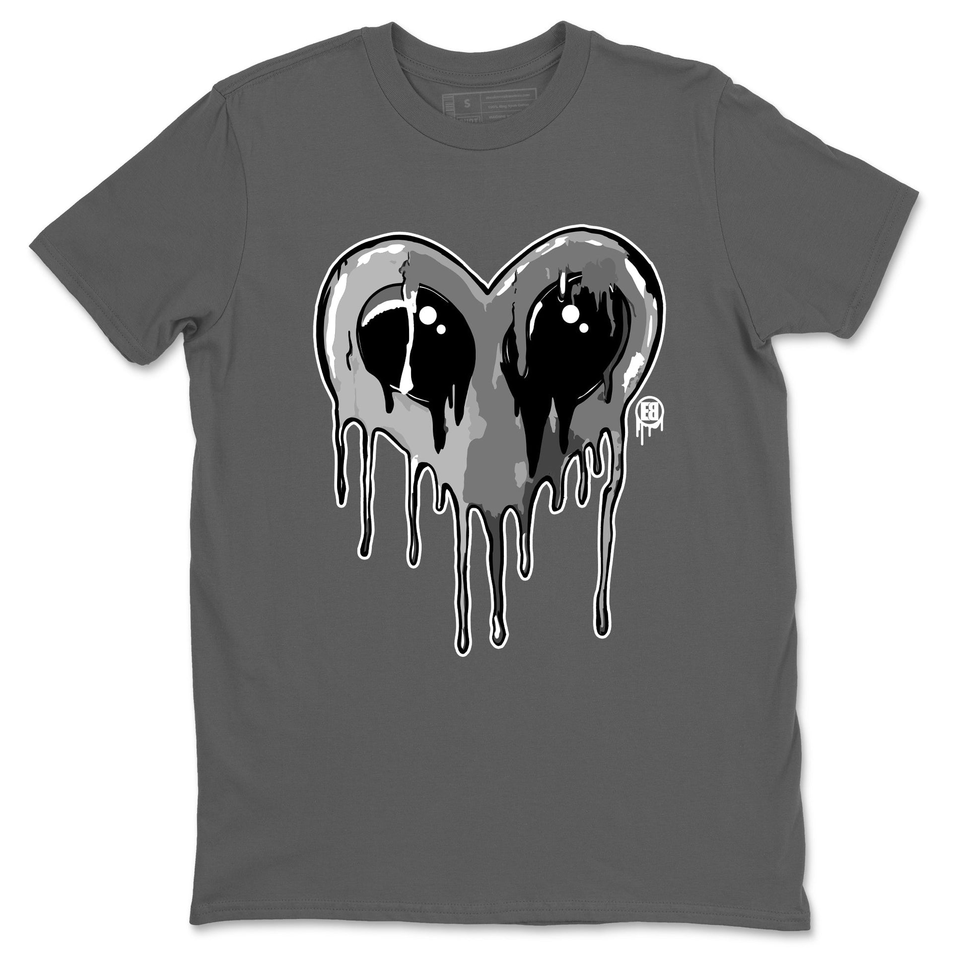 Heart Alien Sneaker Tees - Air Jordan 9 Cool Grey