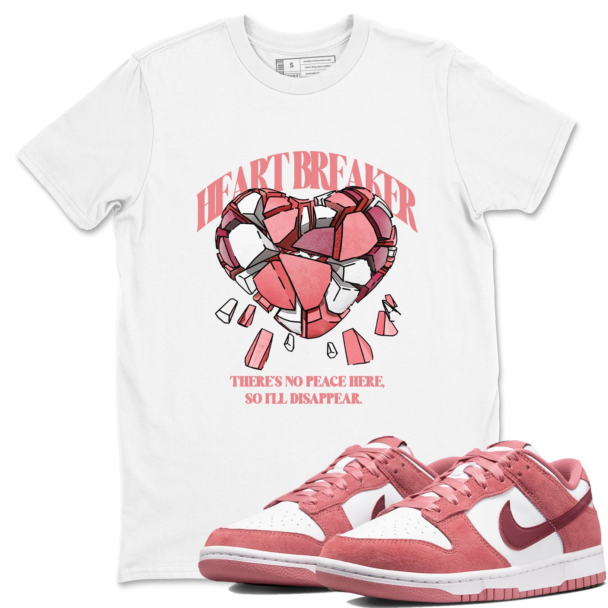 Heart Breaker Sneaker Tees - Dunk Valentines Day 2024