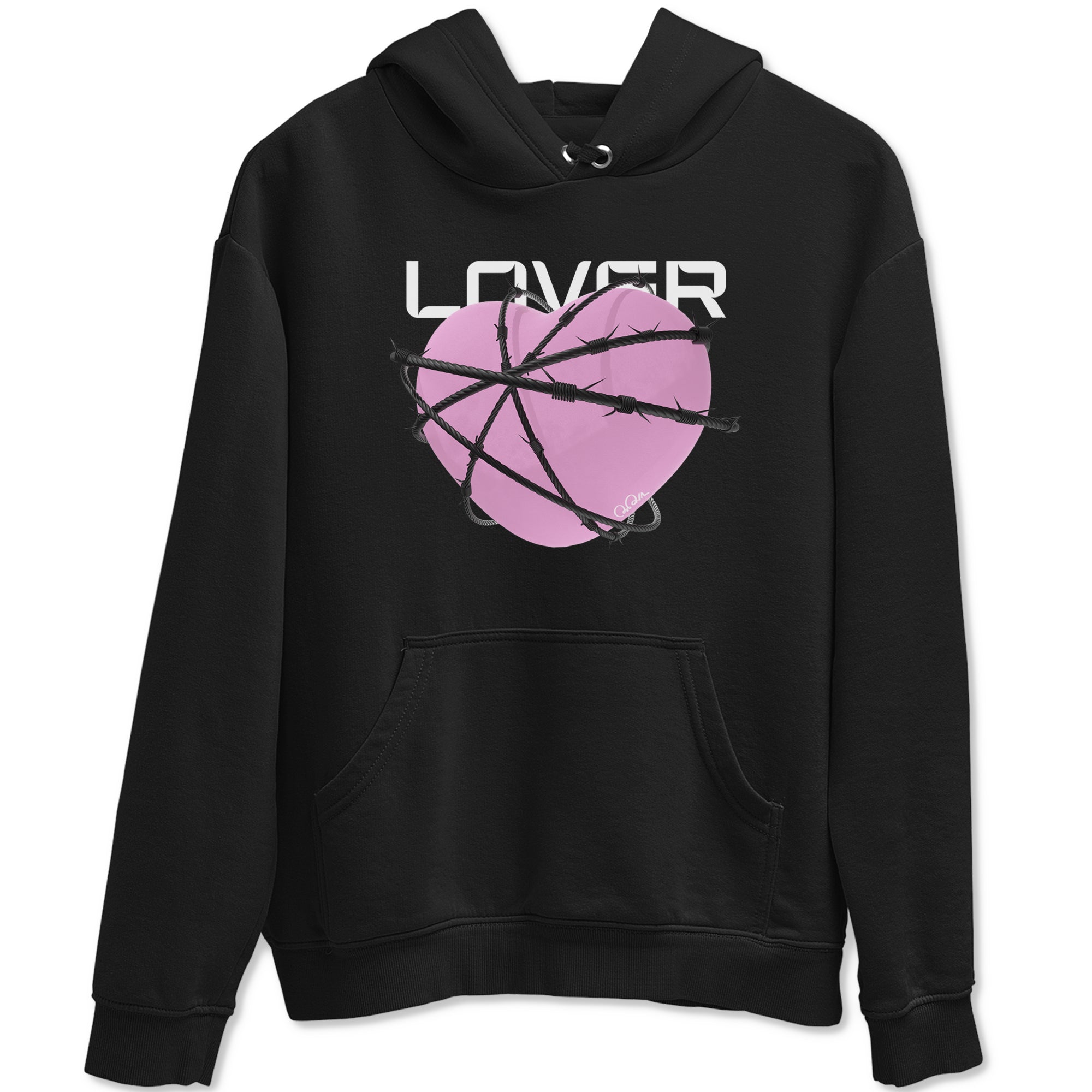 Heart Lover Sneaker Tees - Air Jordan 4 Orchid