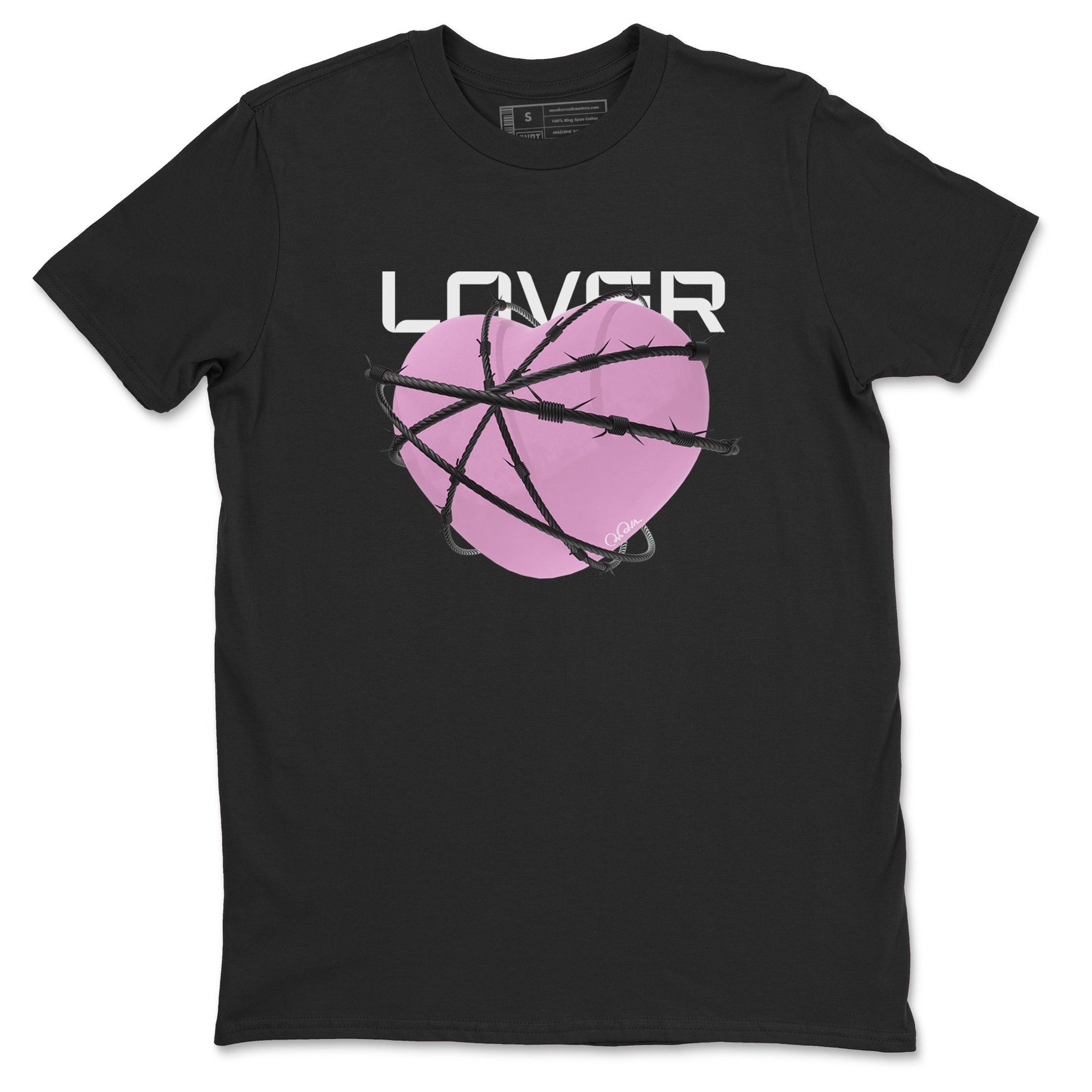 Heart Lover Sneaker Tees - Air Jordan 4 Orchid