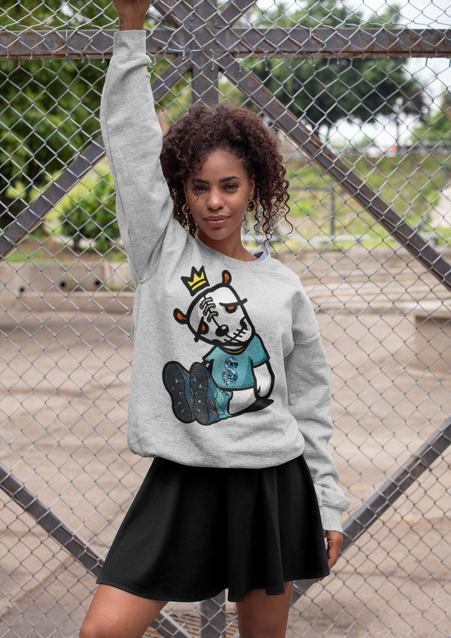 Dead Dolls Unisex Tops - Yeezy 700 Faded Azure