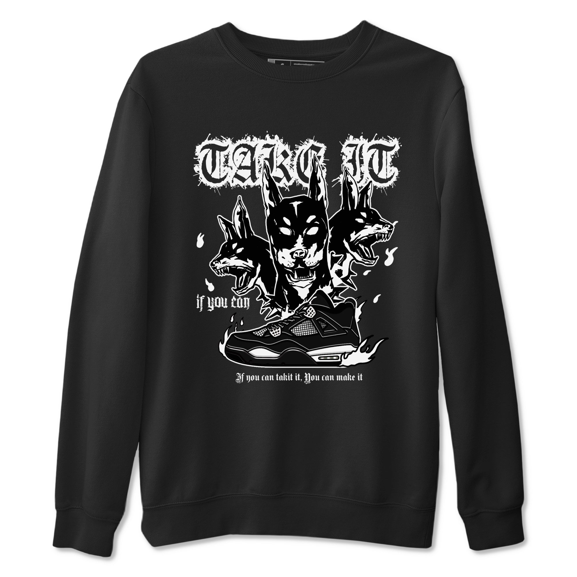 Hell Hounds Sneaker Tees - Air Jordan 4 White Thunder