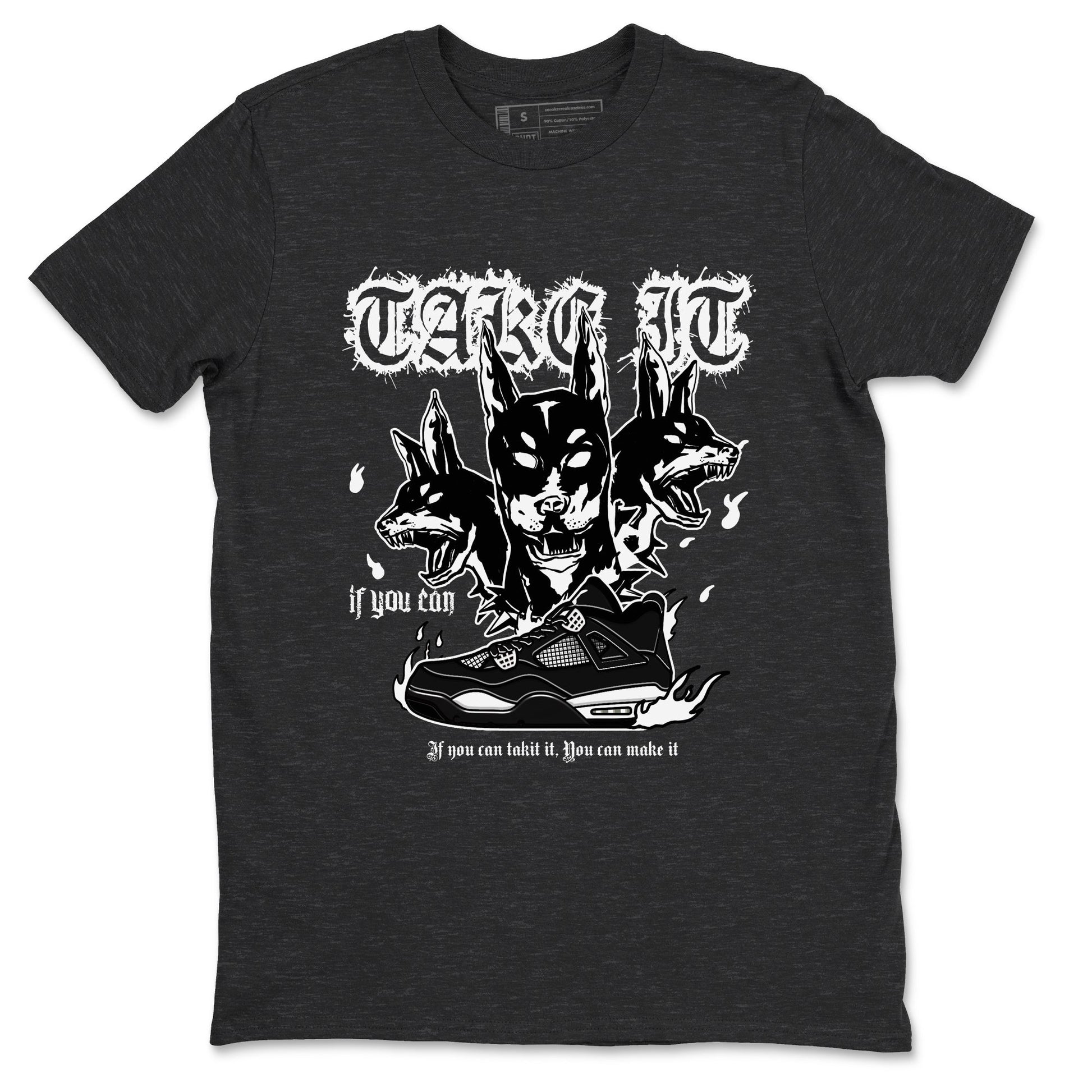 Hell Hounds Sneaker Tees - Air Jordan 4 White Thunder