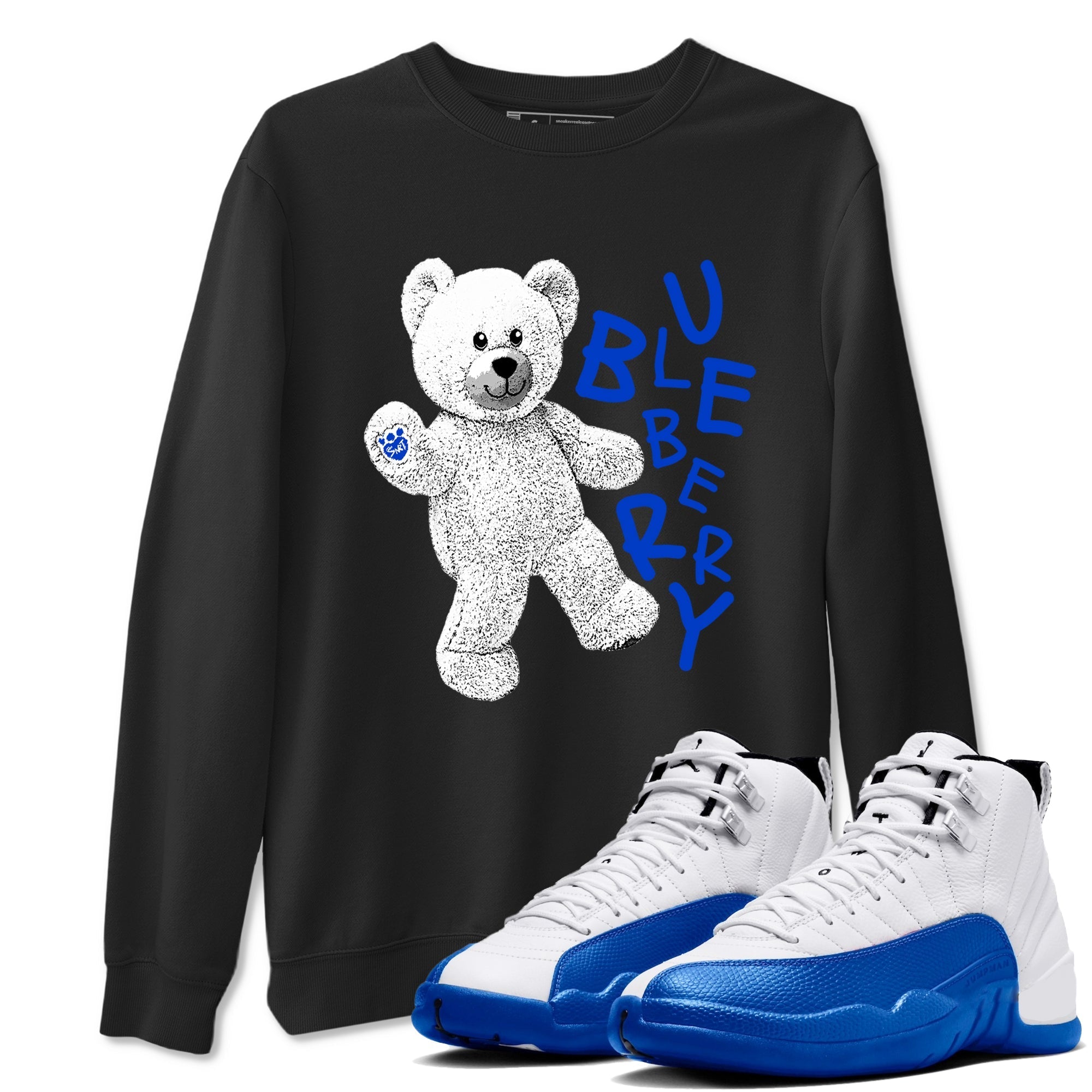 Hello Bear Sneaker Tees - Air Jordan 12 Blueberry