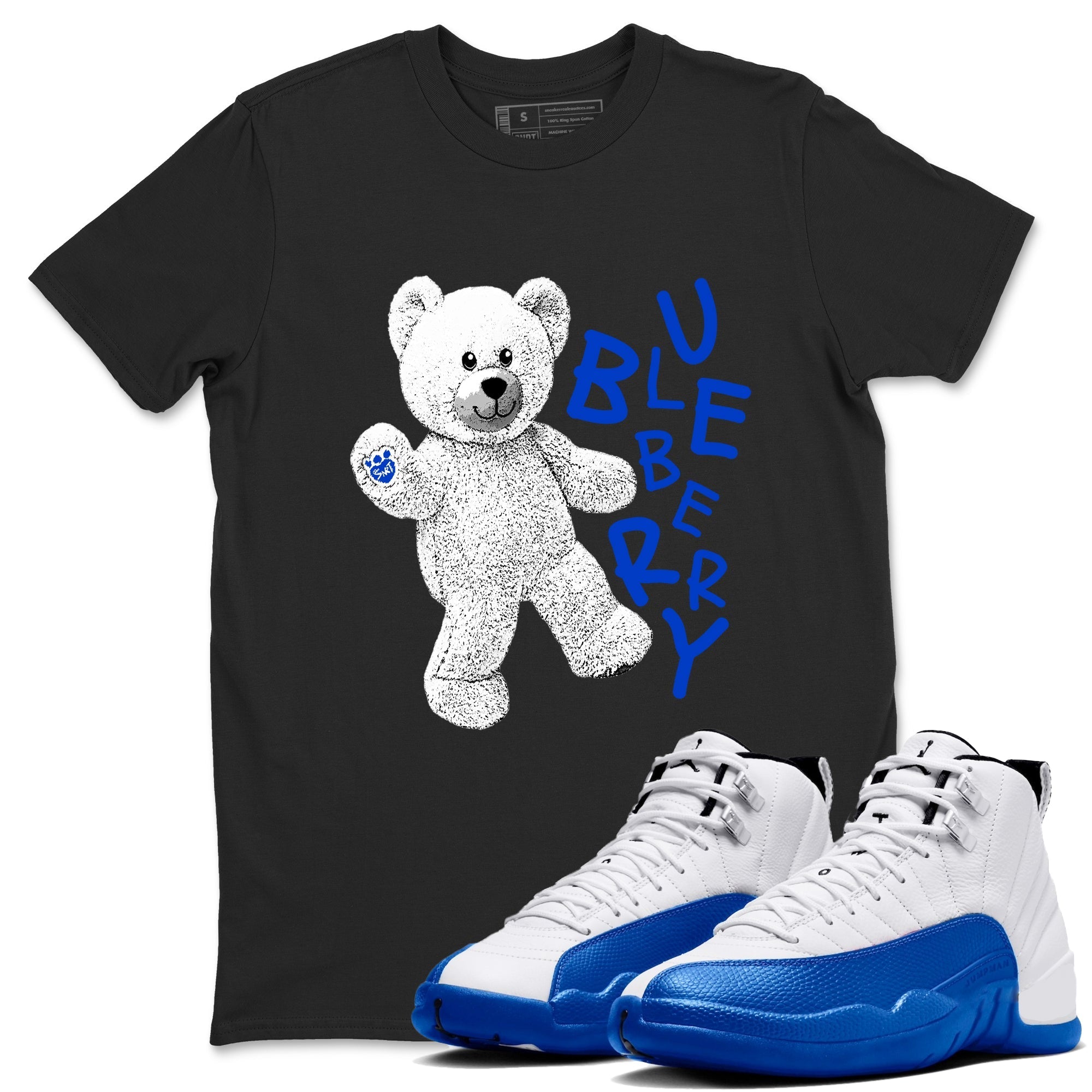 Hello Bear Sneaker Tees - Air Jordan 12 Blueberry