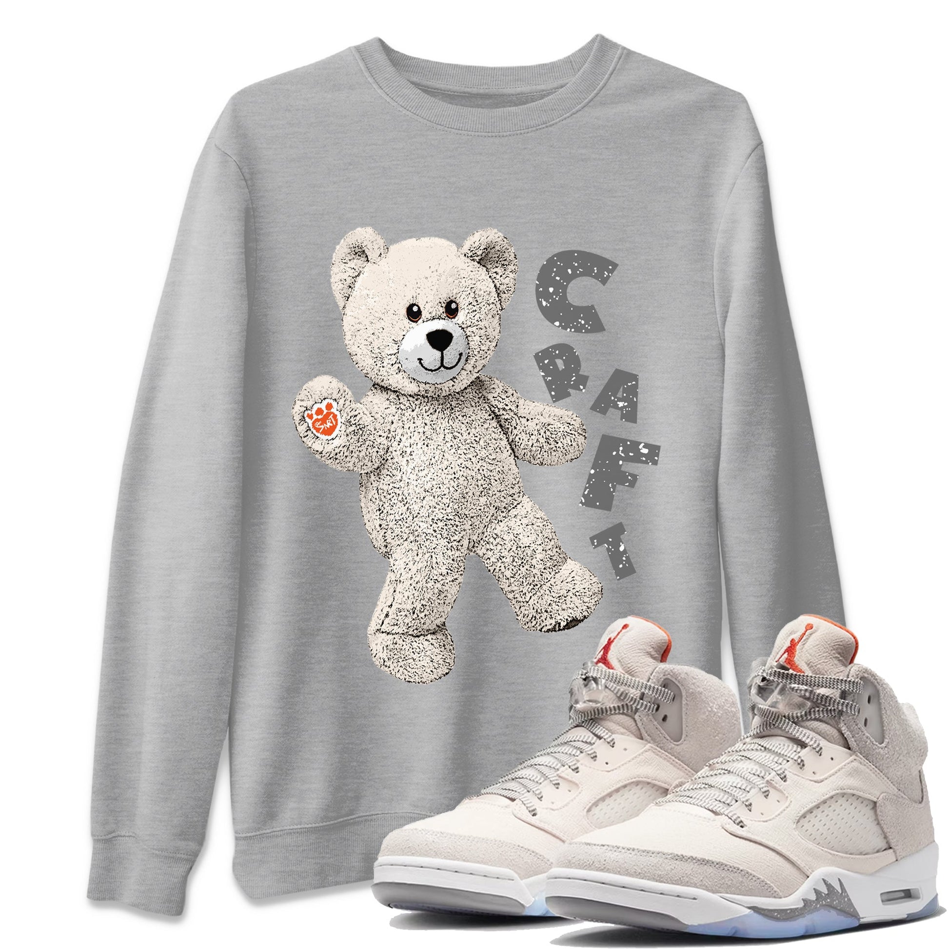 Hello Bear Unisex Tops - Air Jordan 5 Craft