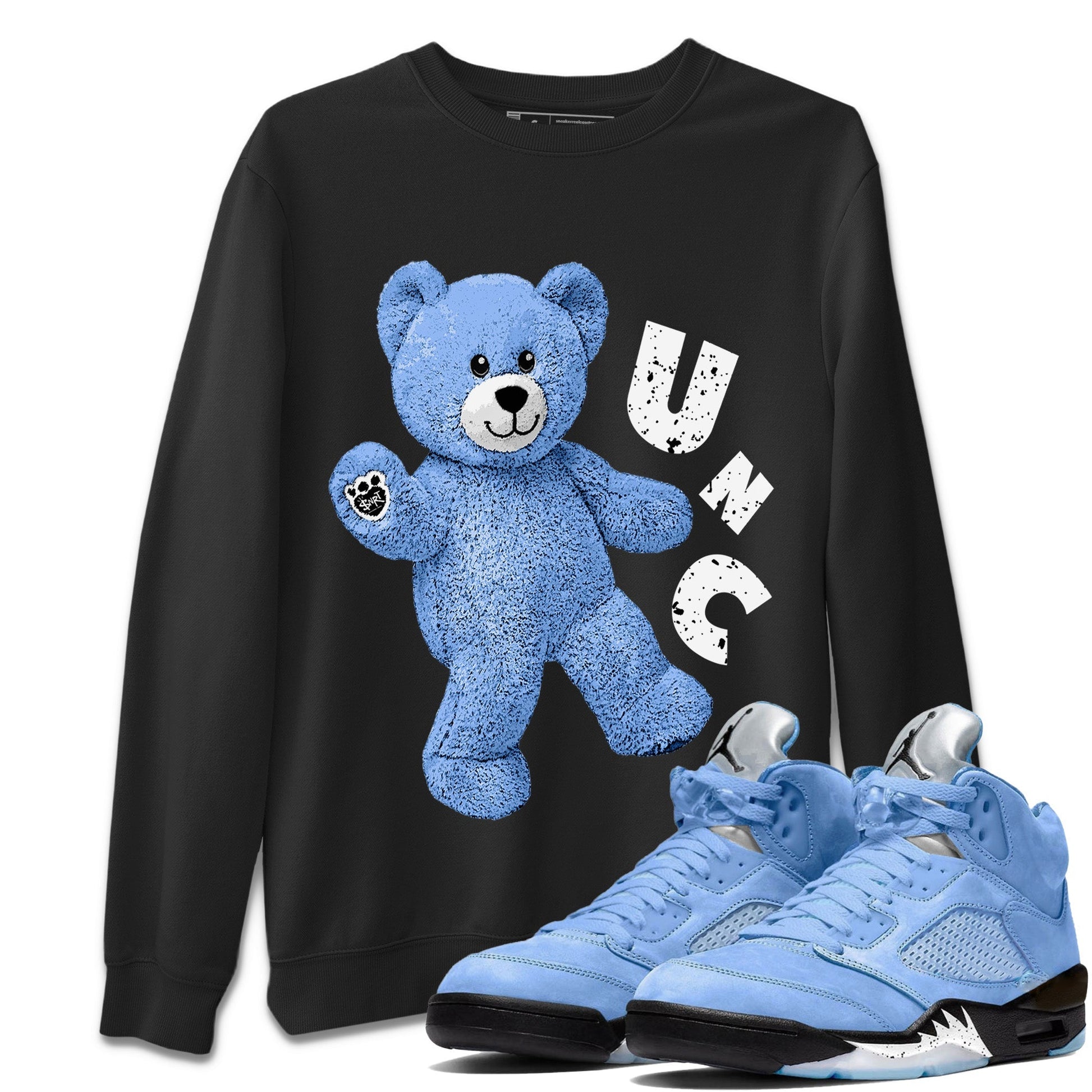 Hello Bear Unisex Tops - Air Jordan 5 UNC