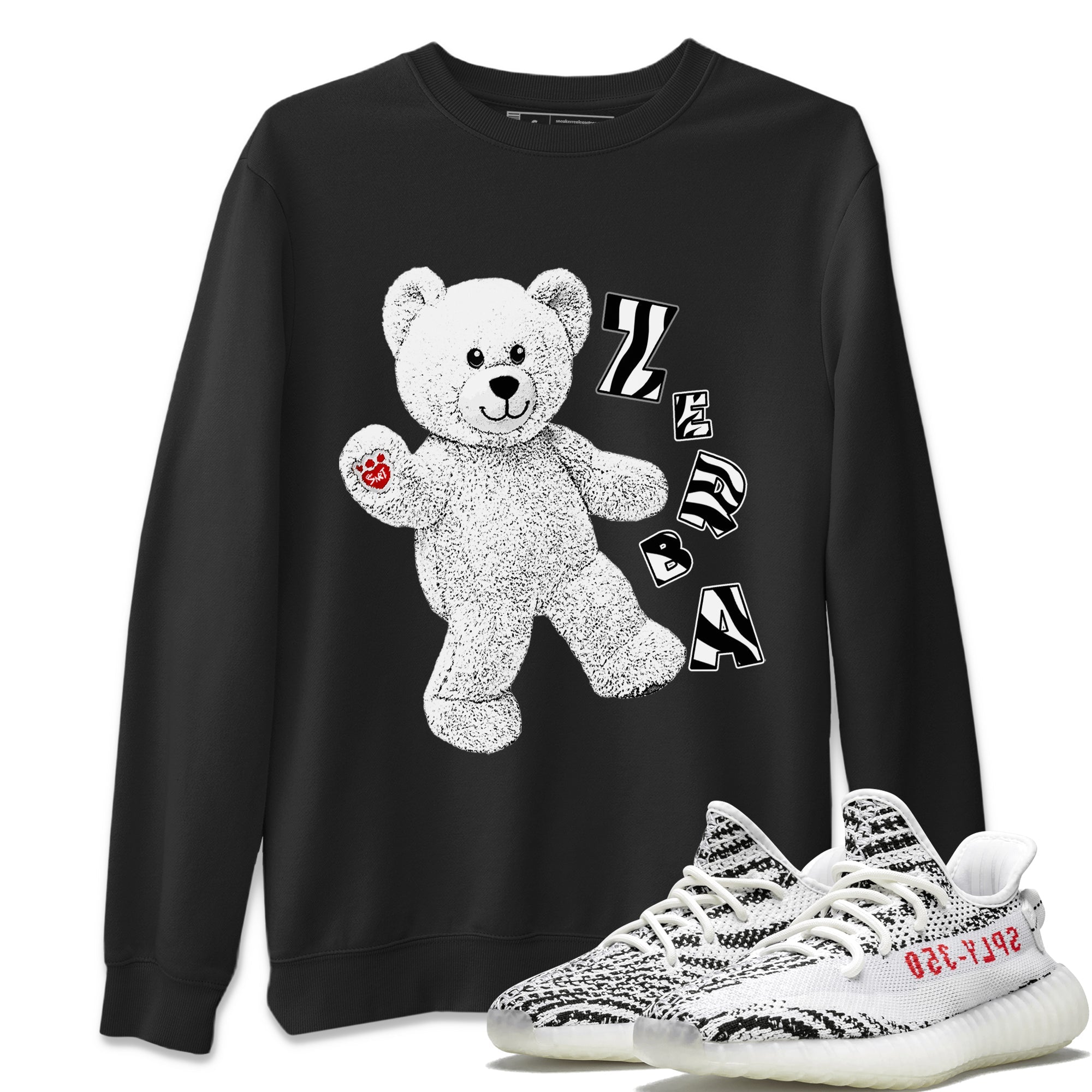 Hello Bear Unisex Tops - Yeezy 350 Zebra
