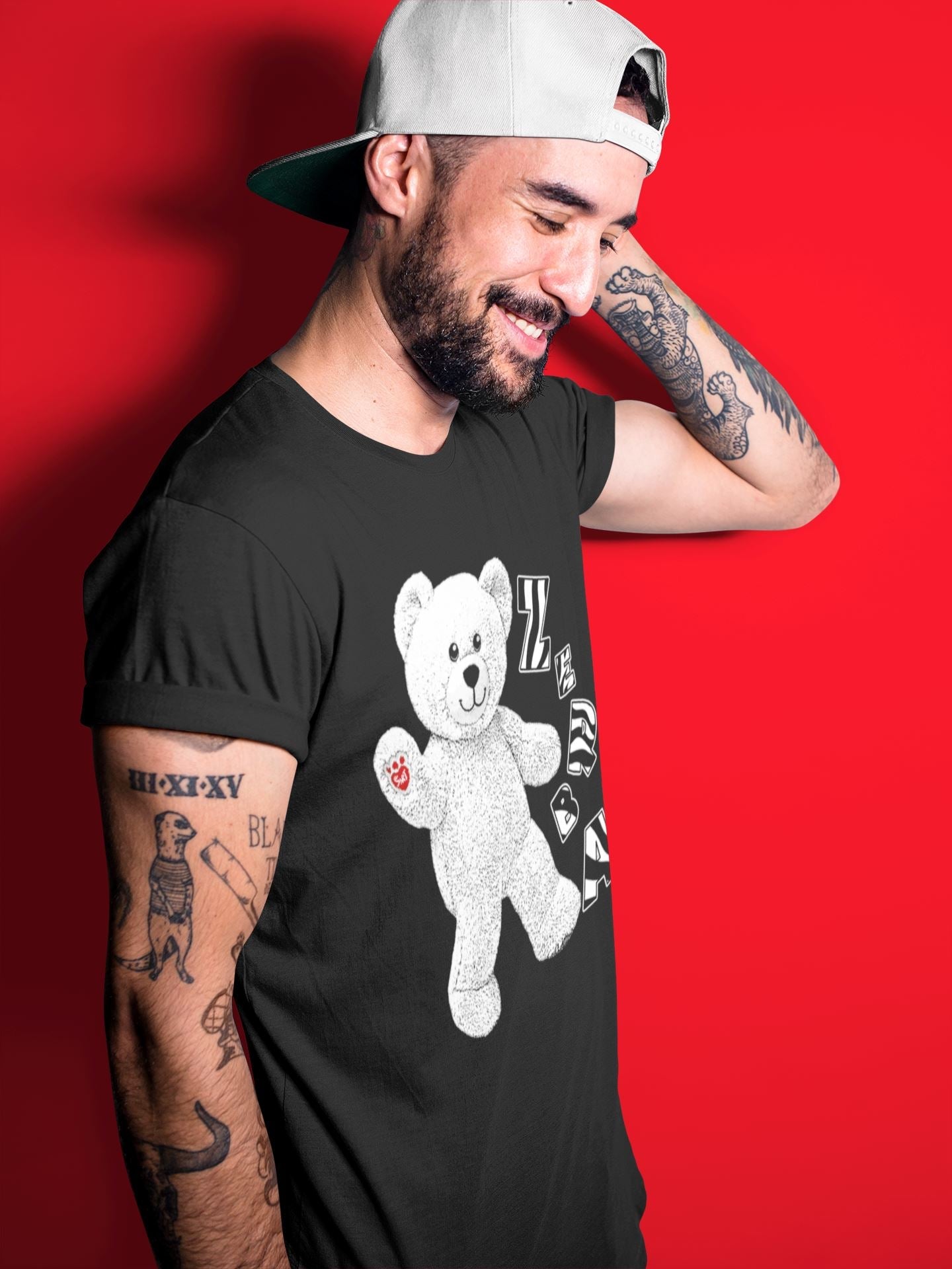 Hello Bear Unisex Tops - Yeezy 350 Zebra