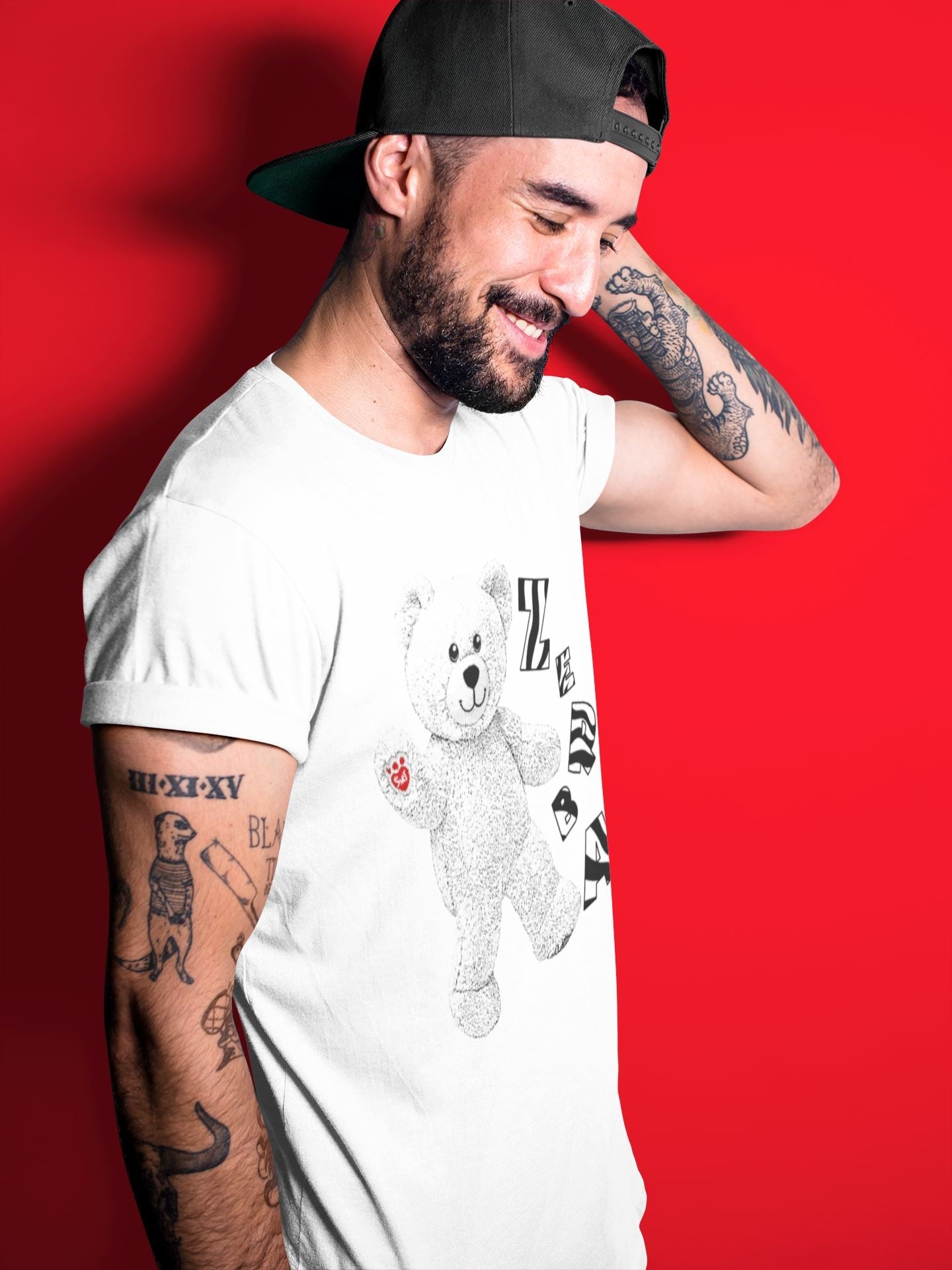 Hello Bear Unisex Tops - Yeezy 350 Zebra