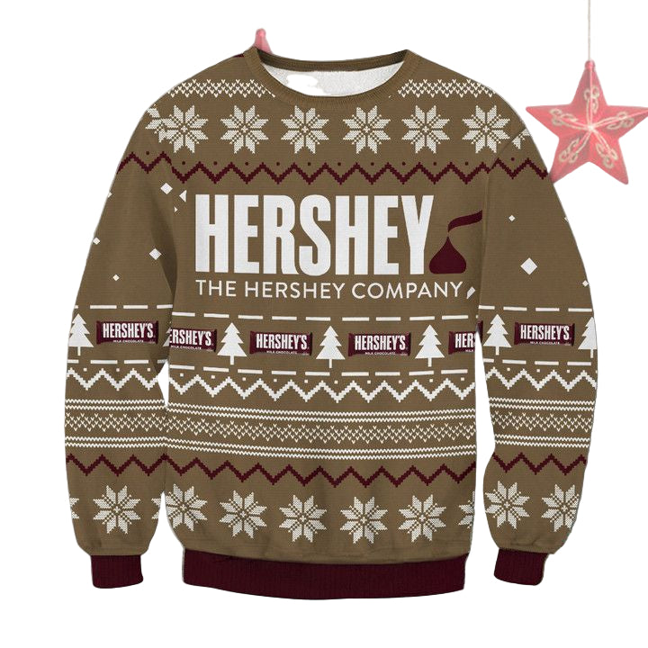 Hershey Chocolate Ugly Christmas Sweater 2022 ? Usalast