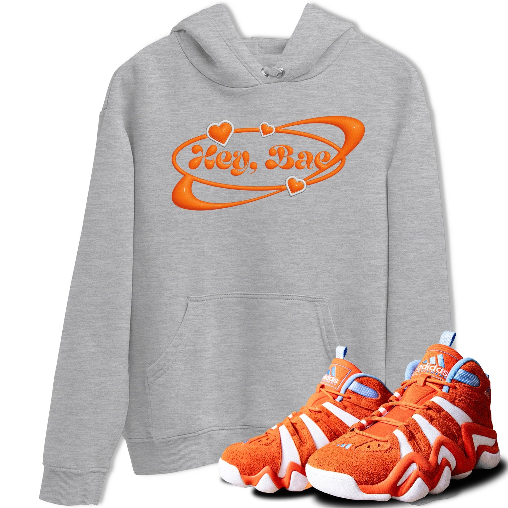 Hey Bae Sneaker Tee - Crazy 8 Team Orange