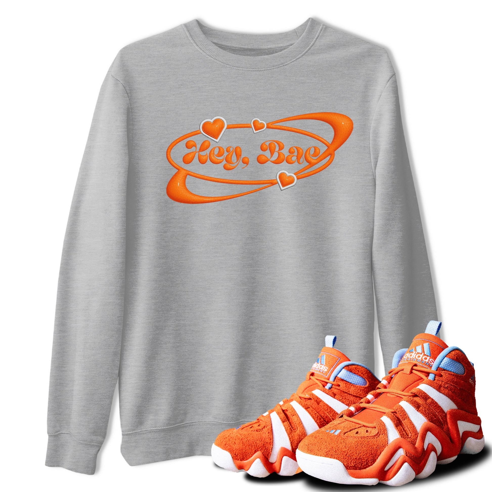 Hey Bae Sneaker Tee - Crazy 8 Team Orange