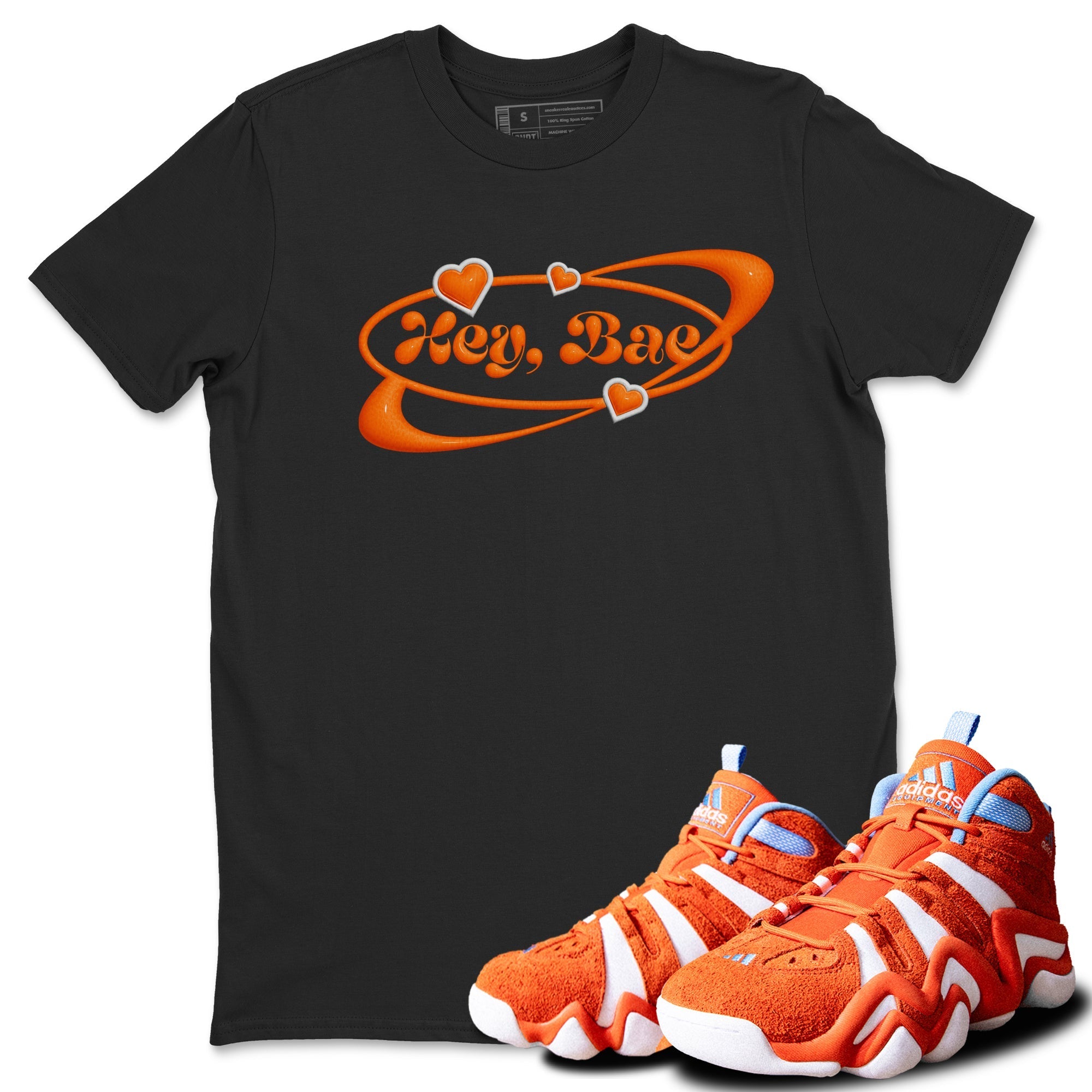 Hey Bae Sneaker Tee - Crazy 8 Team Orange