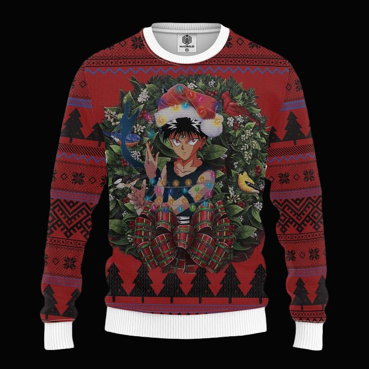 Hiei Yusuke Yuyu Hakusho Mc Ugly Christmas Sweater Thanksgiving Gift ? Usalast