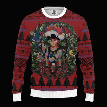 Hiei Yusuke Yuyu Hakusho Mc Ugly Christmas Sweater Thanksgiving Gift ? Usalast