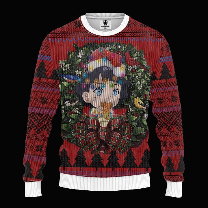Himawari Crayon Shinchan Mc Ugly Christmas Sweater Thanksgiving Gift ? Usalast