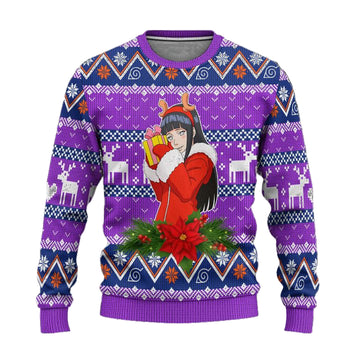 Hinata Hyuga Ugly Christmas Sweater Custom Naruto Anime Xmas Gift ? Usalast