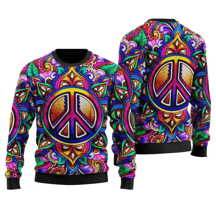Hippie Ugly Christmas Sweater 2022 ? Usalast