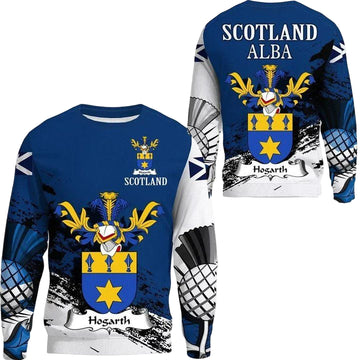 Hogarth Scottish Family Crest Scotland Special Sweater A7 ? Usalast