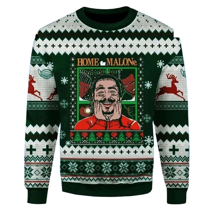 Home Malone Kevin Home Malone 3d Ugly Christmas Sweater ? Usalast