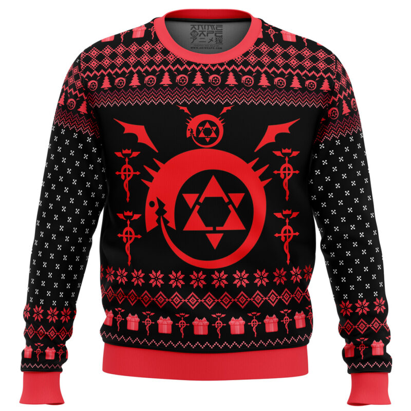 Homonculi Fullmetal Alchemist Ugly Christmas Sweater