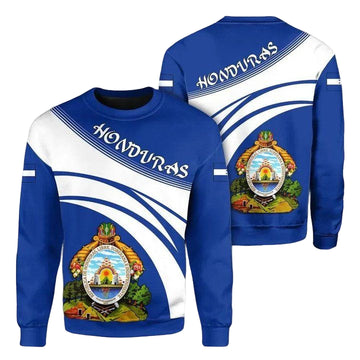 Honduras Coat Of Arms Sweater Cricket Style J5W ? Usalast